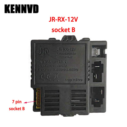 Children's Electric Ride on Car 2.4G Bluetooth Remote Control Receiver Motherboard Transmitter Parts JR-RX-12V JR-RX-6V JR1603