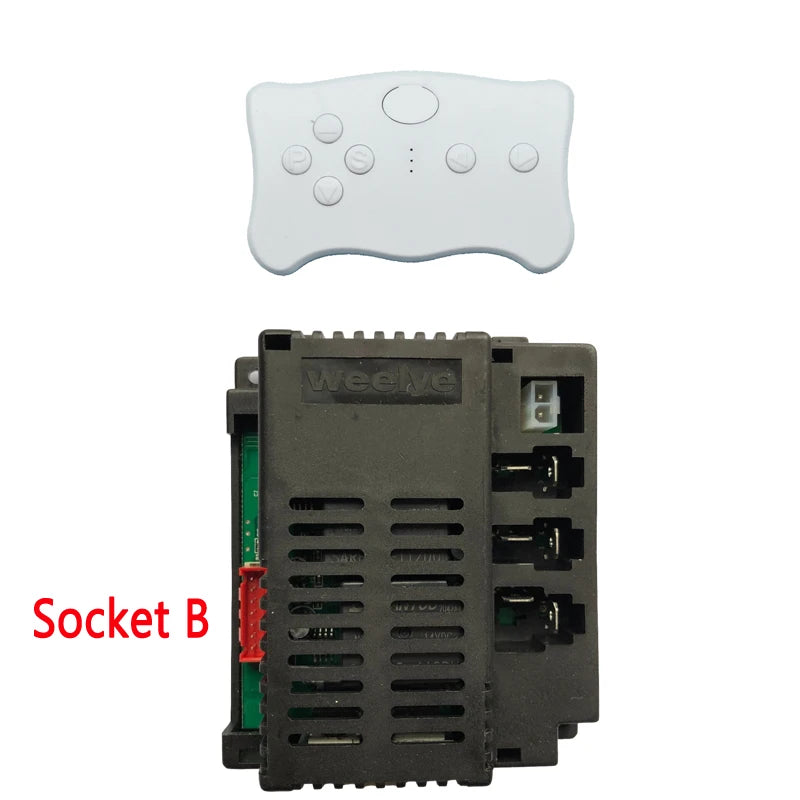 Weelye Wellye RX19 4WD High-Power Children's Electric Ride on Car Vehicle 2.4G Bluetooth Remote Control Box Receiver Motherboard