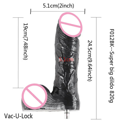 Premium Sex Machine Attachment VAC-U-LOCK Dildo Suction Cup Love Machine For Women,Adapter For Quick/3XL female and man machines