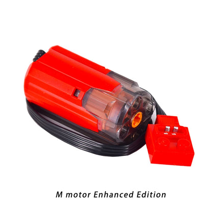 MOC High-Tech Power Functions Servo Motor Polarity Switch Light Set IR Speed Remote Control Receiver Battery Box DIY toys