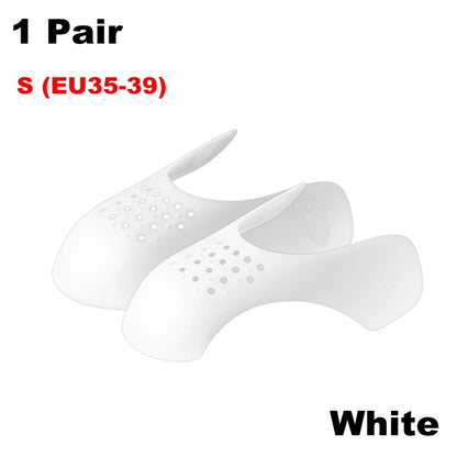 Crease Protector Shoe Anti Crease Bending Crack Toe Cap Support Shoe Stretcher Lightweight Keeping Shield Sneakers winter care