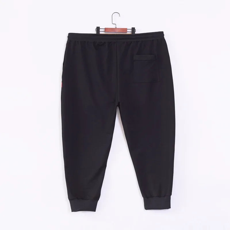 Solid Baggy men pants Super Loose Elastic Harem Pants Cotton Sweatpants Casual Trousers Large Big Plus Size 10XL
