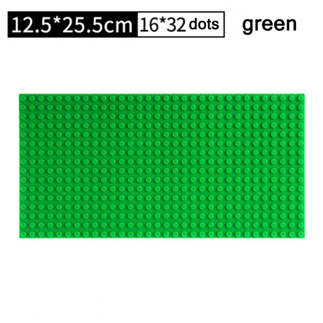 32*32 50*50 Dots Classic Base Plates Blocks DIY Small Size City Road Bricks Baseplates Construction Building Toys For Kids Gifts