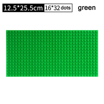 32*32 50*50 Dots Classic Base Plates Blocks DIY Small Size City Road Bricks Baseplates Construction Building Toys For Kids Gifts