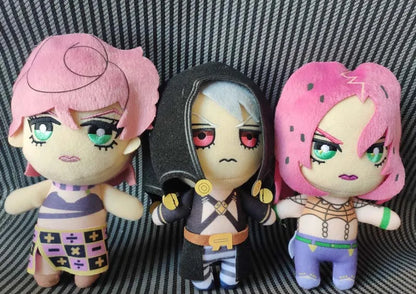 JoJoss Bizarre Adventure Golden Wind Buccellati Abbacchio Fugo Yoshikage Kira Rohan Kishibe Josuke Higashikata Jotaro Kujo plush