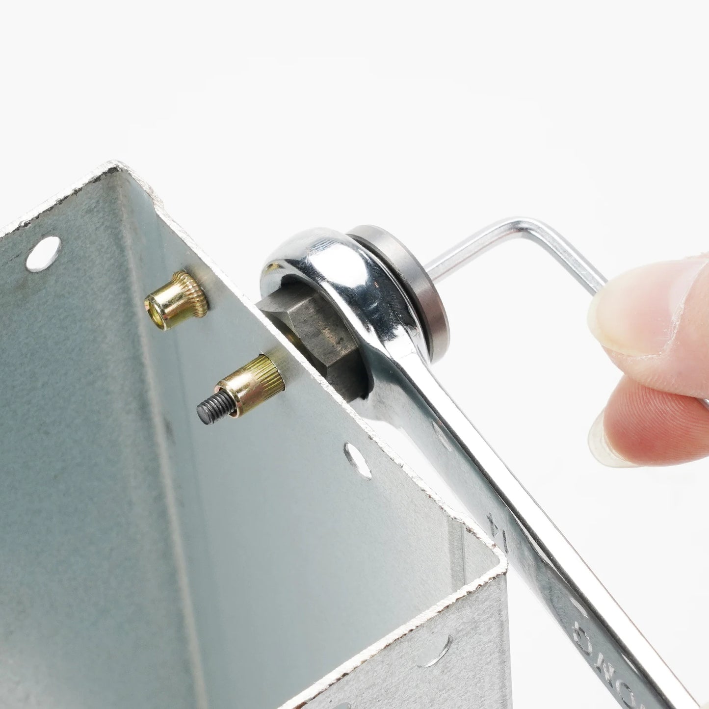 Rivet nut tool Hand Rivet Nut Gun Head Simple Installation Manual Riveter Rivnut Tool Accessory for M3 M4 M5 M6 M8 M10 M12