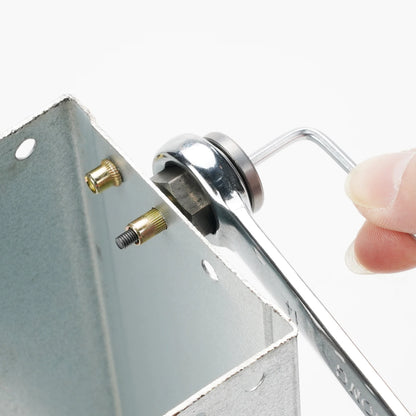 Rivet nut tool Hand Rivet Nut Gun Head Simple Installation Manual Riveter Rivnut Tool Accessory for M3 M4 M5 M6 M8 M10 M12