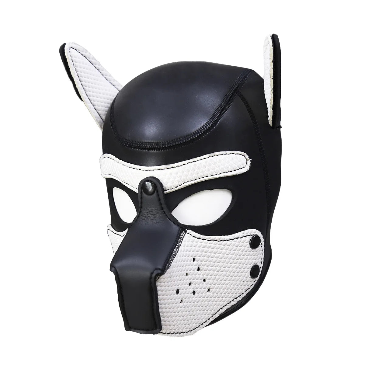 20 Styles Neoprene Puppy Play Dog Hood Mask,Bdsm Bondage Slave Pet Roleplay Party Pup Mask,Removable Muzzle,Couple Flirt Sex Toy