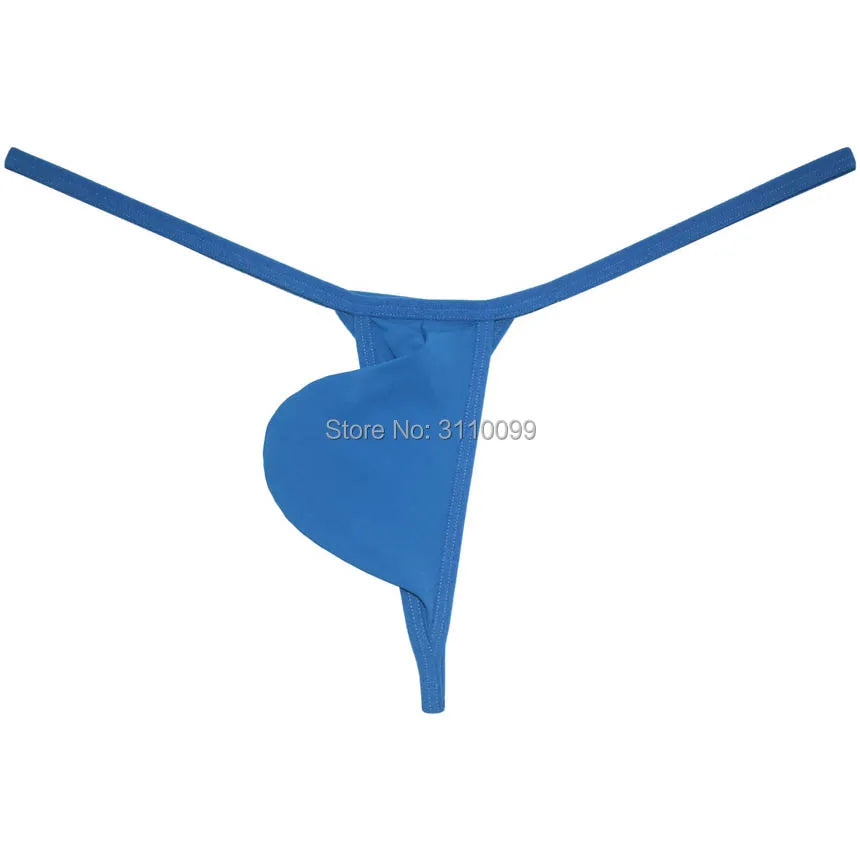 Men Super Soft Smooth T-back Underwear Mini Bikini Bulge Pouch Skinny Panties G-string Tangas