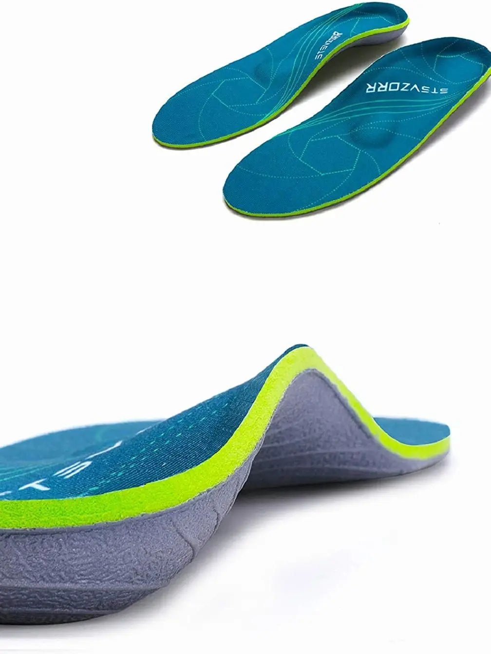 Plantar Fasciitis Arch Support Orthopedic Insoles Relieve Flat Feet Heel Pain Shock Absorption Comfortable Insoles
