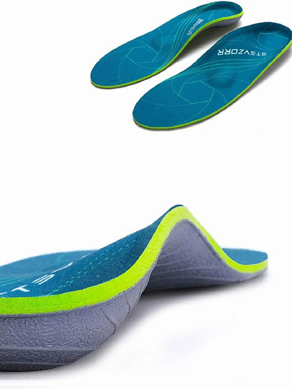Plantar Fasciitis Arch Support Orthopedic Insoles Relieve Flat Feet Heel Pain Shock Absorption Comfortable Insoles