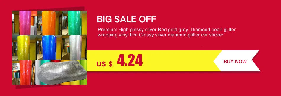 12/30/50/58X100CM/LOT FOR CHOICE Premium Blue High glossy diamond vinyl wrap film with air free bubble