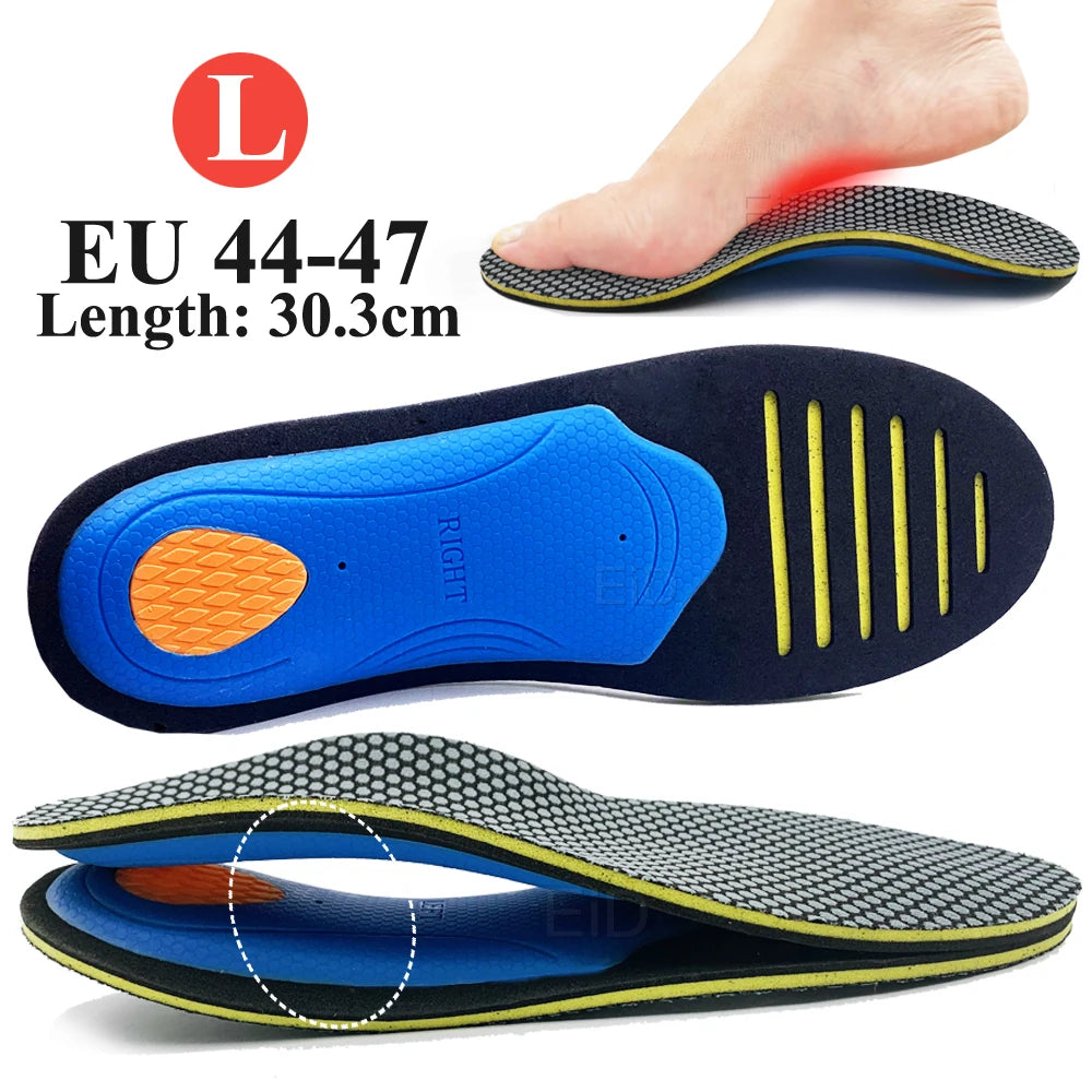 Orthopedic Shoes Sole Insoles Flat Feet Arch support Unisex EVA Orthotic Arch Support Sport Shoe Pad Insert Cushion Men Woman