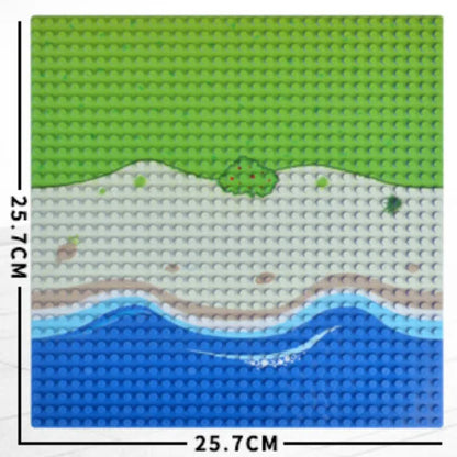 32*32 50*50 Dots Classic Base Plates Blocks DIY Small Size City Road Bricks Baseplates Construction Building Toys For Kids Gifts