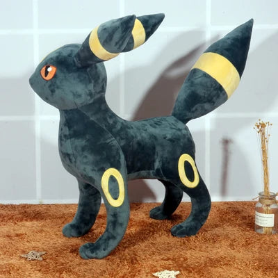 New Japan Cartoon pokemon Characters Large Umbreon 60cm Plush toy High Quality Stuffed Animals doll Children's Birthday Gifts