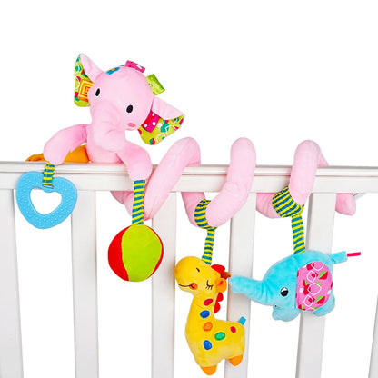 Newborn Sensory Toys For Babies Educational Baby Book Crib Toys Black White Baby Toys Animal Cloth Book Baby Toys 0 12 Months