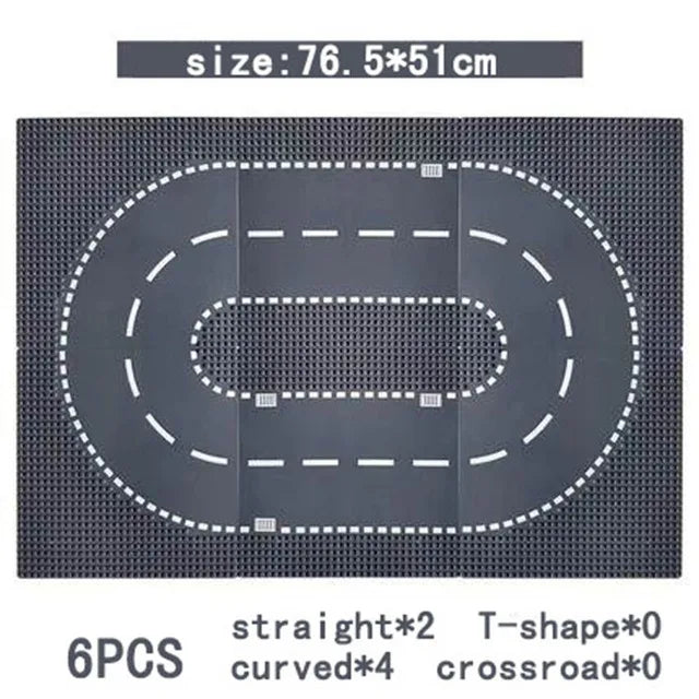 32*32 50*50 Dots Classic Base Plates Blocks DIY Small Size City Road Bricks Baseplates Construction Building Toys For Kids Gifts
