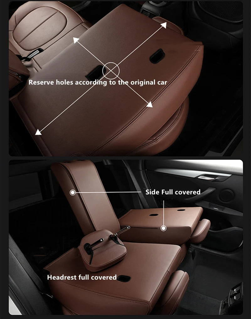Custom Fit for 2004-2019 2020 2021 2022 2023 2024 2025 Subaru Forester Car Accessories Seat Covers 5 Seats Top Quality Leather