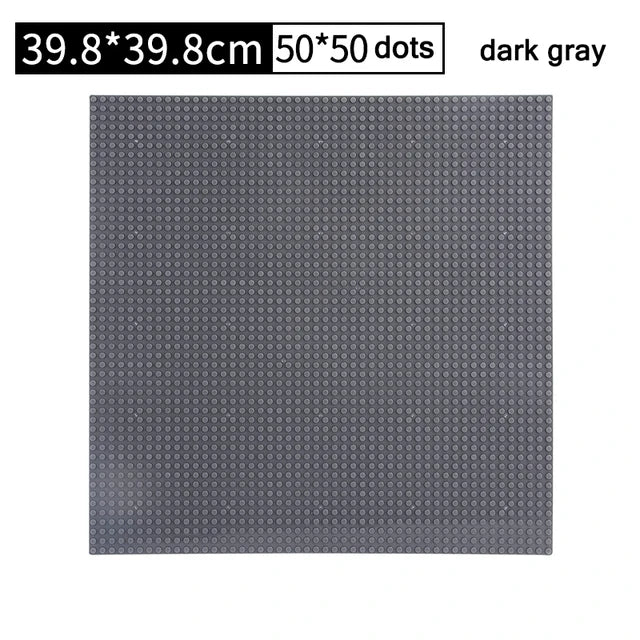 32*32 50*50 Dots Classic Base Plates Blocks DIY Small Size City Road Bricks Baseplates Construction Building Toys For Kids Gifts