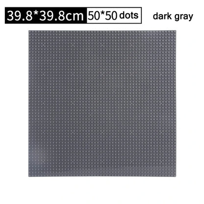 32*32 50*50 Dots Classic Base Plates Blocks DIY Small Size City Road Bricks Baseplates Construction Building Toys For Kids Gifts