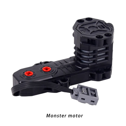 MOC High-Tech Power Functions Servo Motor Polarity Switch Light Set IR Speed Remote Control Receiver Battery Box DIY toys
