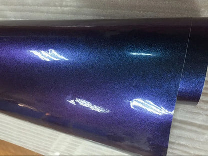 Premium Gloss Chameleon Pearl Glitter Metallic Green purple Vinyl Car Wrap Foil With Air Release Diamond Car Sticker Decal