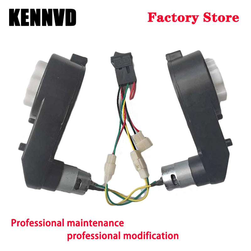 6V 12V 24V RS390 RS550 High Speed 2PCS Children Electric Ride on Car Vehicle Metal Steel Gear Motor Gearbox Engine Reducer Parts