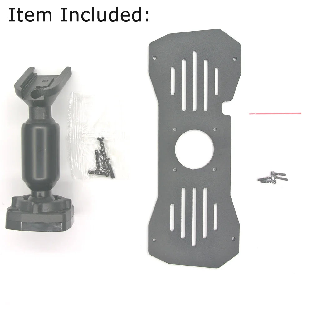 Interior Mirror Dash Cam Mount Arm with Metal Backplate for G840S/ G850/ G850Pro / G900 / G900Pro /G900 Tripro