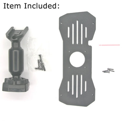 Interior Mirror Dash Cam Mount Arm with Metal Backplate for G840S/ G850/ G850Pro / G900 / G900Pro /G900 Tripro