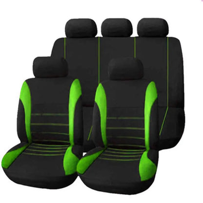 2/5Seats Fabric Car Seat Covers For Peugeot 508 207 307 407 3008 206 2008 208 sw 308 107 301 408 5008 4008 Rifter Traveller RCZ