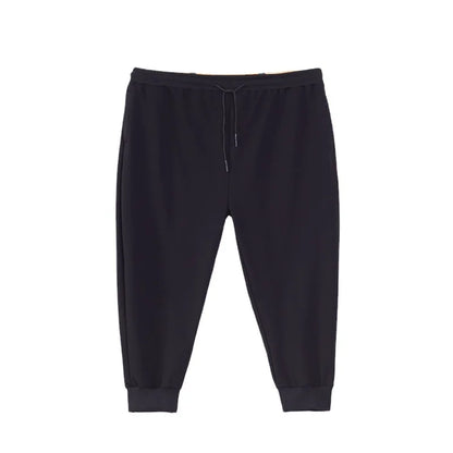 Solid Baggy men pants Super Loose Elastic Harem Pants Cotton Sweatpants Casual Trousers Large Big Plus Size 10XL