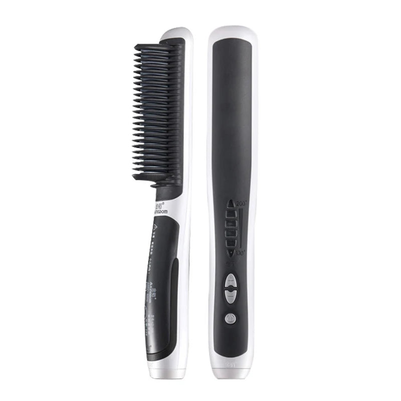 Professional Electric Hair Styling Straightening Smoothing Modeling Brush Rotating Hairbrush Hot Comb Electrical Curling Iron