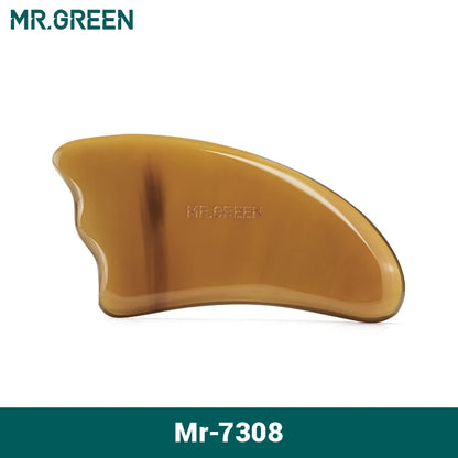 MR.GREEN Guasha Scraping Massage Board Ox Horn Face Neck Body Massage Beauty Tool SPA Skin Caring Neck Pain Relief Scraper