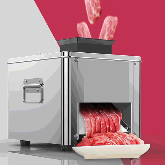 150KG/H Automatic Meat Slicer Consumer And Commercial Multifunctional Fresh Meat Dicing Machine Household Lamb Roll Slicer 220V