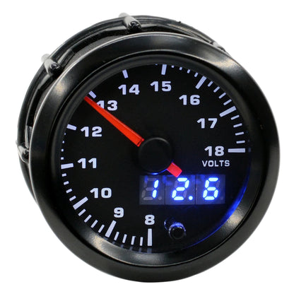 Dragon 52mm Car 7 Colors LED   Dual Display Boost Water Oil Temp Pressure Meter Volt Air Fuel Ratio EGT Gas Tachometer RPM Gauge
