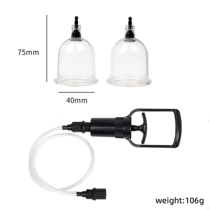 Female Breast Sucker Pussy Pump Enlarger Clitoris Clit Stimulator Nipple Vacuum Pump Adult Sex Toys For Women Nipple Clamps