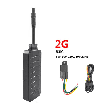 Global 2G 3G 4G Moto Car GPS Tracker SOS Voice Cut Off Oil Towed Away ACC status Alarm Super GSM GPS Antenna Tracking Locator