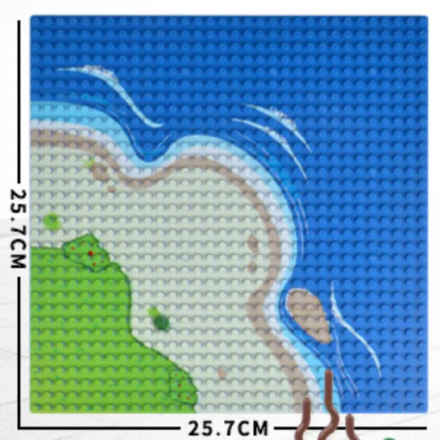 32*32 50*50 Dots Classic Base Plates Blocks DIY Small Size City Road Bricks Baseplates Construction Building Toys For Kids Gifts