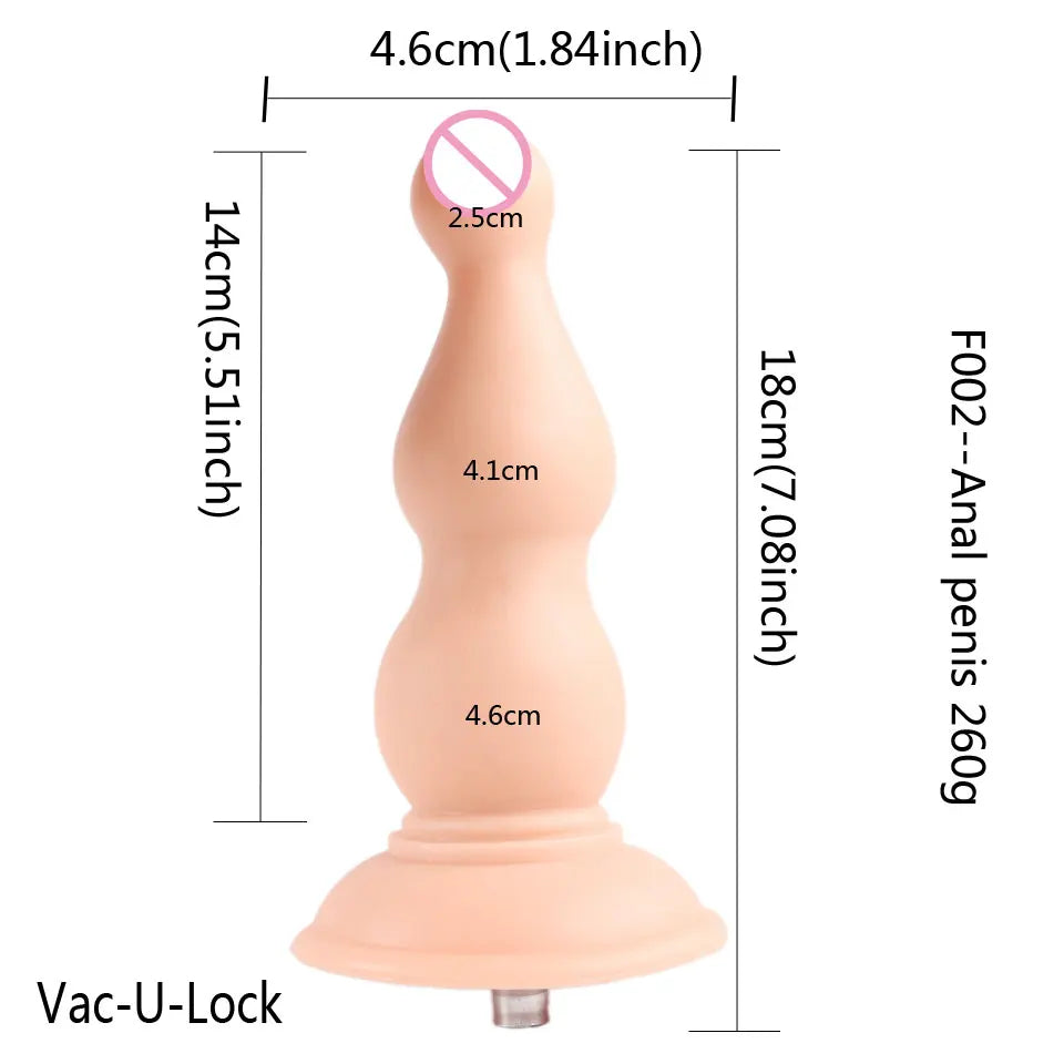 Premium Sex Machine Attachment VAC-U-LOCK Dildo Suction Cup Love Machine For Women,Adapter For Quick/3XL female and man machines