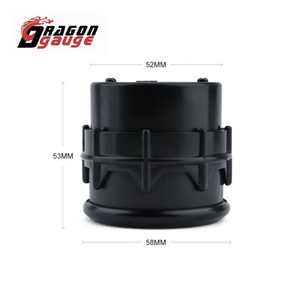 DRAGON GAUGE 52mm Car Tachometer PRM Boost Gauge Voltage EGT Gauge Water Temp Oil Temp Oil Pressure Car Gauge Fit for 12V Car