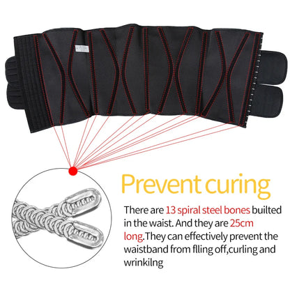 Men Waist Trainer Abdomen Slimming Body Shaper Belly Shapers Weight Loss Shapewear Tummy Slim Modeling Belt Girdle Sweat Trimmer
