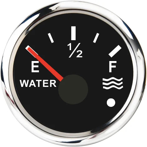 Car Marine Boat Boost Alarm Gauge 2‘’52mm Oil pressure Meter Water Level Fuel Temperature 12V 24V Voltmeter Accessories Meter