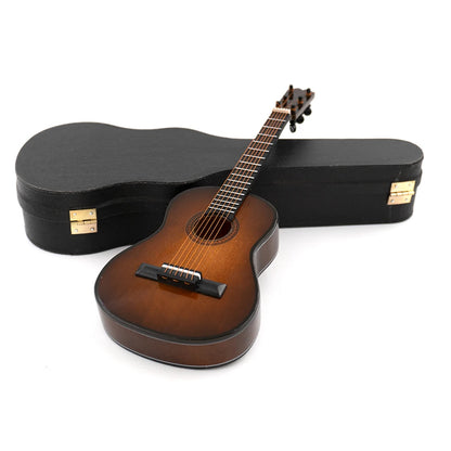 Dollhouse Miniature Guitar Musical Instrument for 1/4 1/6 1/10 1/12 Anime Figure ob11 bjd GSC Doll House Accessories Decoration