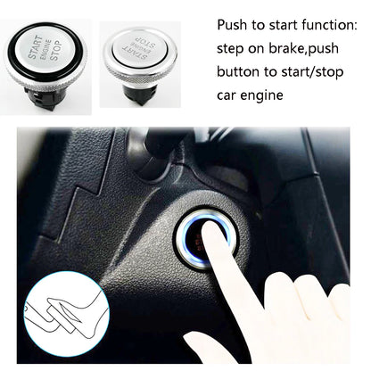 For Audi A4 Q5 S5 A5 2008-2017 Original Car without Push Start Upgrade Push Start Remote Start Keyless Entry Eystem Plug Play