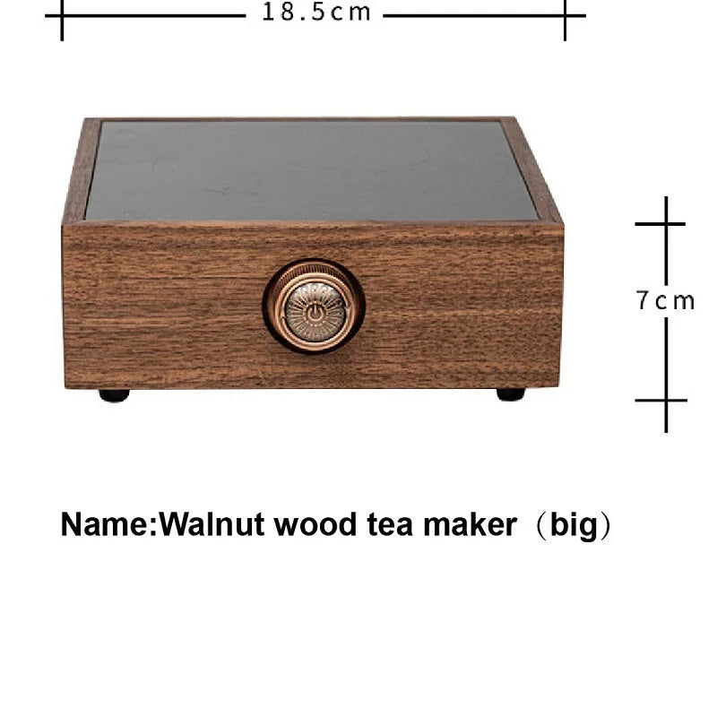 750W 1000W Electric Ceramic Stove Tea Maker Walnut Wood Tea Maker Electric Tea Stove Electric Tea Set Smart Tea Stove