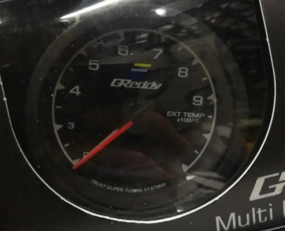 62mm GReddi  Water Temp Gauges LCD Digital Display Turbo Boost Oil Pressure Air Fuel Ratio Exhaust Fuel Volta Rpm Racing Meter