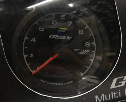 62mm GReddi  Water Temp Gauges LCD Digital Display Turbo Boost Oil Pressure Air Fuel Ratio Exhaust Fuel Volta Rpm Racing Meter