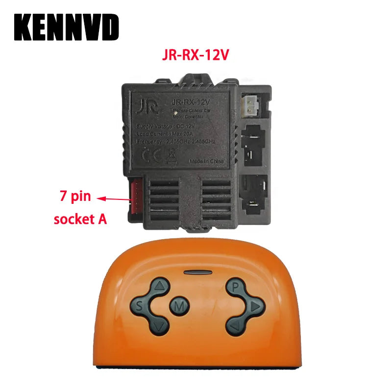 Children's Electric Ride on Car 2.4G Bluetooth Remote Control Receiver Motherboard Transmitter Parts JR-RX-12V JR-RX-6V JR1603