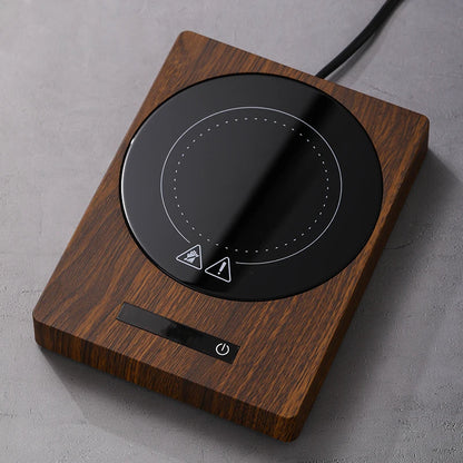 200W Cup Heater Mug Warmer 100°C Hot Tea Makers Warmer Coaster 5 Gear Cup Heaters Coffee Milk Tea Heating Pad 110V/220V