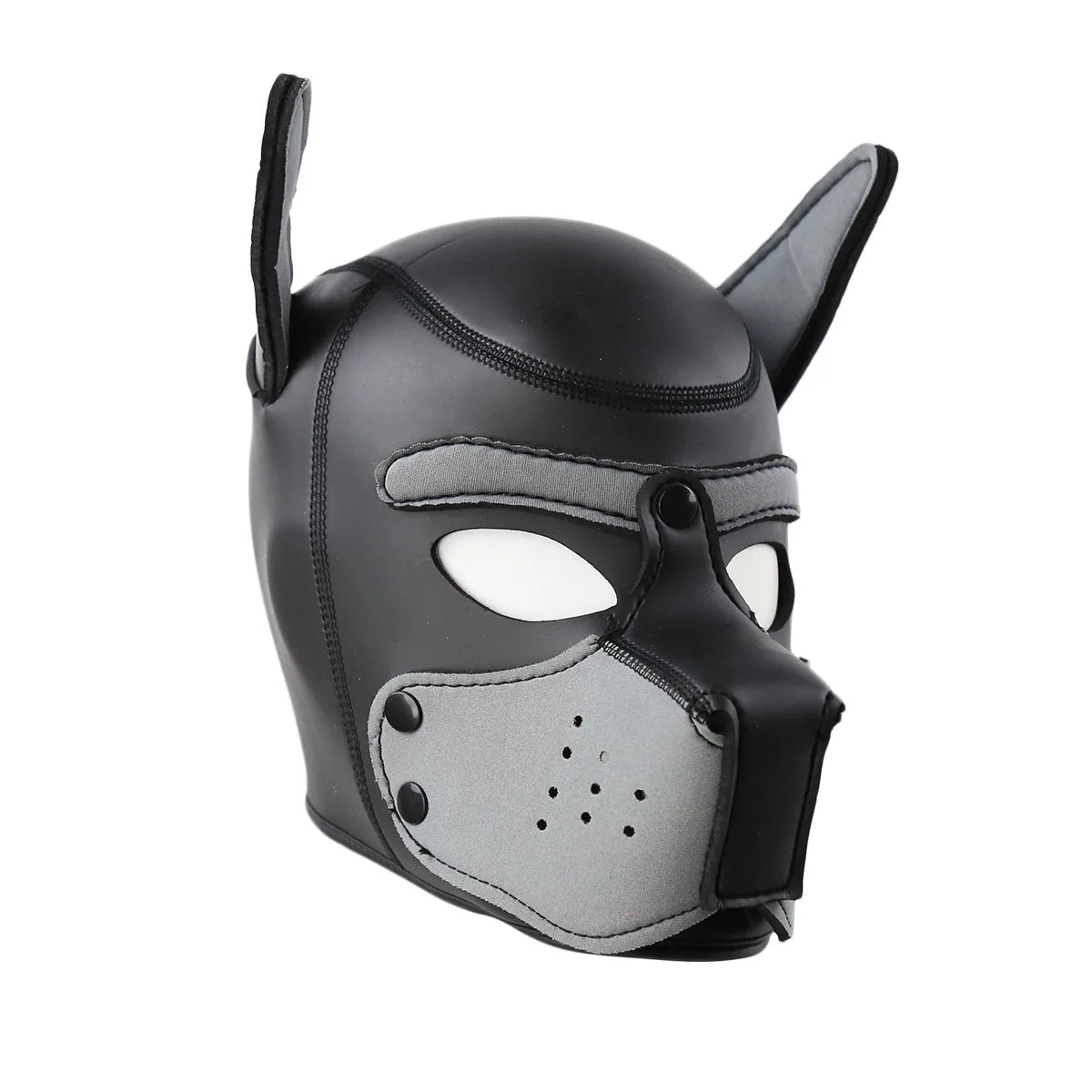 20 Styles Neoprene Puppy Play Dog Hood Mask,Bdsm Bondage Slave Pet Roleplay Party Pup Mask,Removable Muzzle,Couple Flirt Sex Toy
